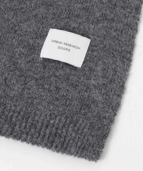 URBAN RESEARCH DOORS / アーバンリサーチ ドアーズ マフラー・ショール・スヌード・ストール | メランジニットストール | 詳細9