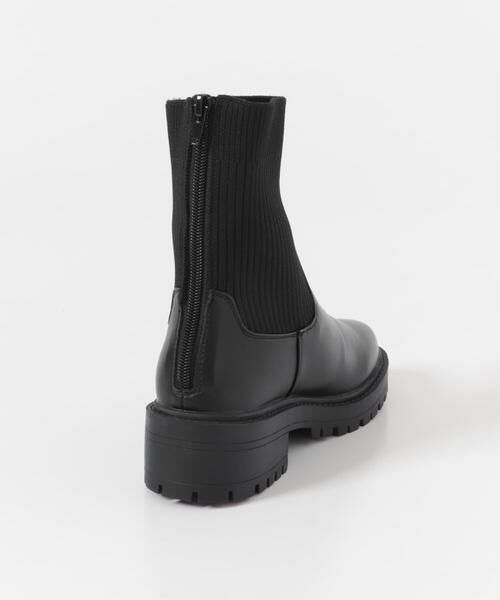 URBAN RESEARCH DOORS / アーバンリサーチ ドアーズ ブーツ（ショート丈） | ニットドッキングブーツ | 詳細5