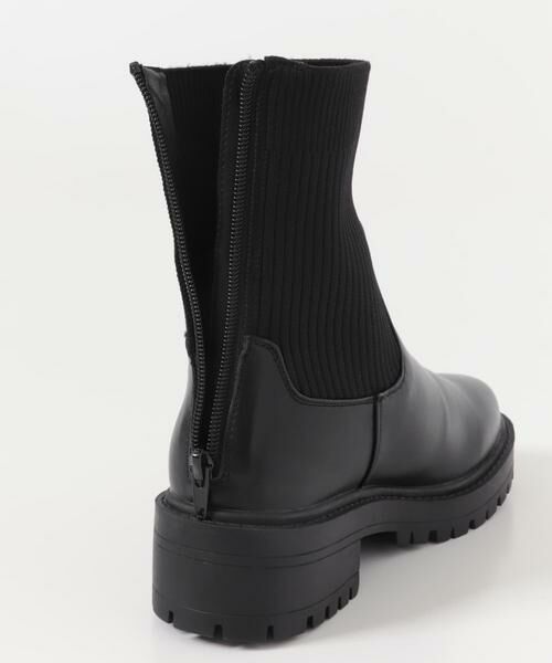 URBAN RESEARCH DOORS / アーバンリサーチ ドアーズ ブーツ（ショート丈） | ニットドッキングブーツ | 詳細8