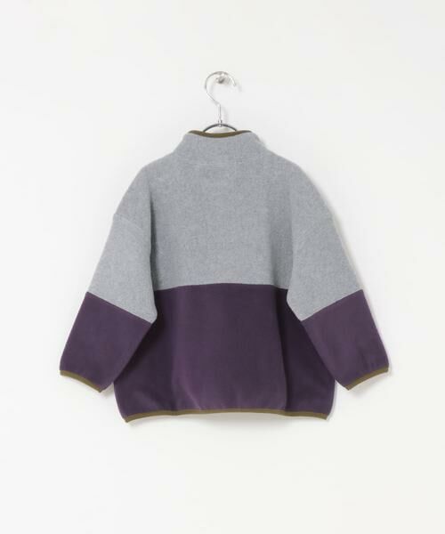 URBAN RESEARCH DOORS / アーバンリサーチ ドアーズ トップス | フリースバイカラープルオーバー(KIDS) | 詳細23