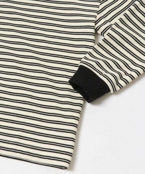 URBAN RESEARCH DOORS / アーバンリサーチ ドアーズ トップス | 『WEB/一部店舗限定サイズ』起毛ボーダープルオーバー(KIDS) | 詳細12