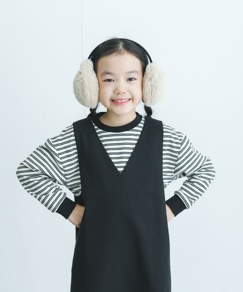 URBAN RESEARCH DOORS / アーバンリサーチ ドアーズ トップス | 『WEB/一部店舗限定サイズ』起毛ボーダープルオーバー(KIDS) | 詳細6