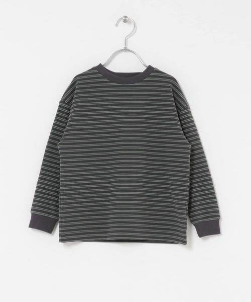 URBAN RESEARCH DOORS / アーバンリサーチ ドアーズ トップス | 『WEB/一部店舗限定サイズ』起毛ボーダープルオーバー(KIDS) | 詳細20