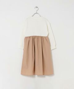 URBAN RESEARCH DOORS / アーバンリサーチ ドアーズ ワンピース | 『親子リンク』ニットドッキングワンピース(KIDS)