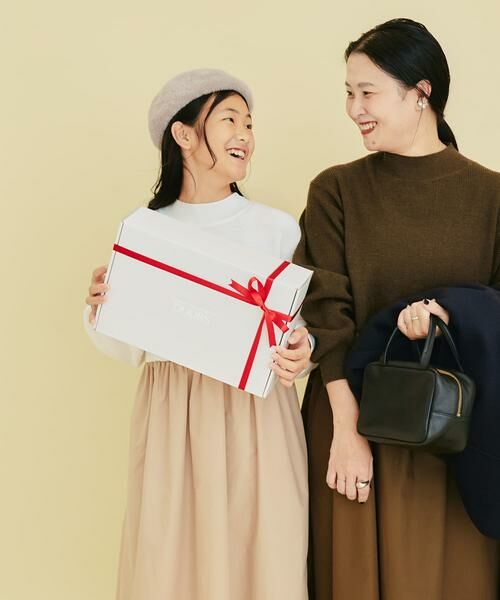 URBAN RESEARCH DOORS / アーバンリサーチ ドアーズ ワンピース | 『親子リンク』ニットドッキングワンピース(KIDS) | 詳細3