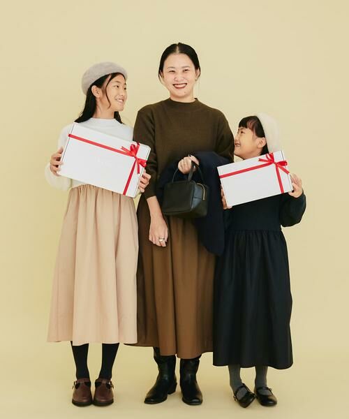 URBAN RESEARCH DOORS / アーバンリサーチ ドアーズ ワンピース | 『WEB/一部店舗限定』『親子リンク』ニットドッキングワンピース(KIDS) | 詳細2