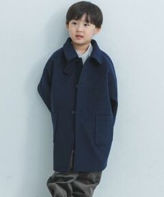 ステンカラーウール混コート(KIDS)