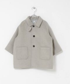 URBAN RESEARCH DOORS / アーバンリサーチ ドアーズ アウター | ステンカラーウール混コート(KIDS)