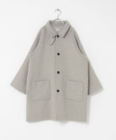 URBAN RESEARCH DOORS / アーバンリサーチ ドアーズ アウター | 『WEB/一部店舗限定』ステンカラーウール混コート(KIDS)