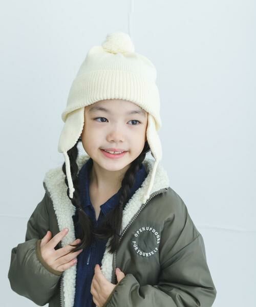 URBAN RESEARCH DOORS / アーバンリサーチ ドアーズ 服飾雑貨 | フライトニットキャップ(KIDS) | 詳細1