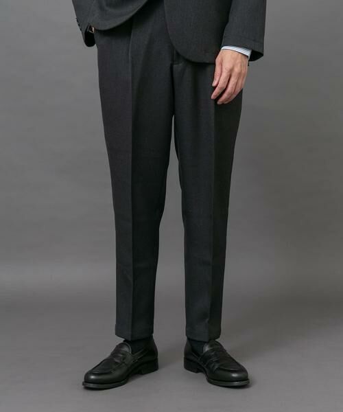 URBAN RESEARCH DOORS / アーバンリサーチ ドアーズ スラックス・ドレスパンツ | LIFE STYLE TAILOR ブラッシュドツイルストレッチパンツ | 詳細21