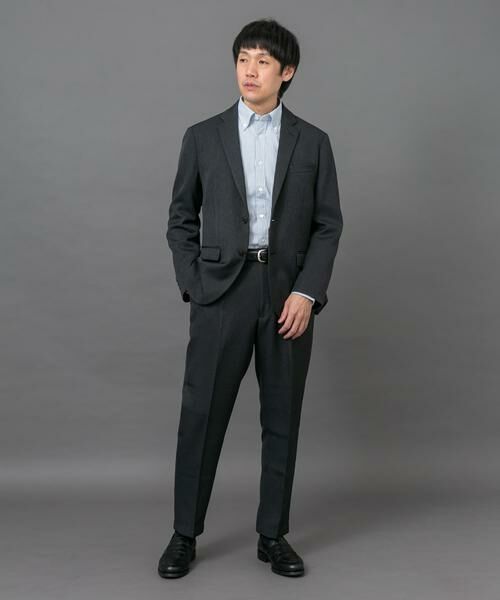 URBAN RESEARCH DOORS / アーバンリサーチ ドアーズ スラックス・ドレスパンツ | LIFE STYLE TAILOR ブラッシュドツイルストレッチパンツ | 詳細25
