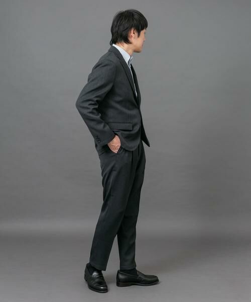 URBAN RESEARCH DOORS / アーバンリサーチ ドアーズ スラックス・ドレスパンツ | LIFE STYLE TAILOR ブラッシュドツイルストレッチパンツ | 詳細27