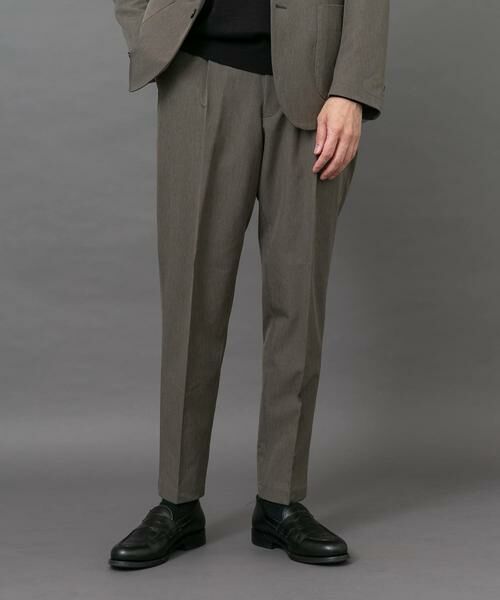 URBAN RESEARCH DOORS / アーバンリサーチ ドアーズ スラックス・ドレスパンツ | LIFE STYLE TAILOR 4WAYストレッチメランジパンツ | 詳細1