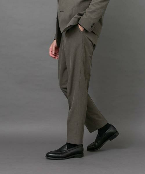 URBAN RESEARCH DOORS / アーバンリサーチ ドアーズ スラックス・ドレスパンツ | LIFE STYLE TAILOR 4WAYストレッチメランジパンツ | 詳細3