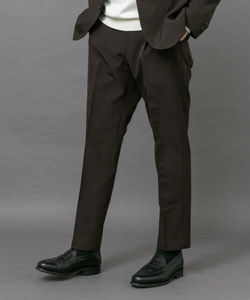 URBAN RESEARCH DOORS / アーバンリサーチ ドアーズ スラックス・ドレスパンツ | LIFE STYLE TAILOR 4WAYストレッチメランジパンツ | 詳細18