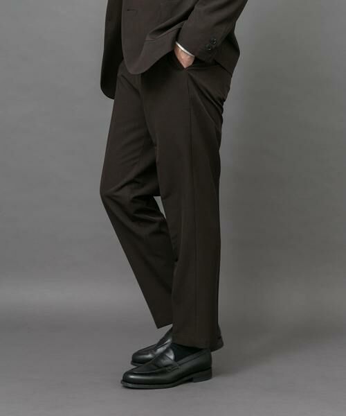 URBAN RESEARCH DOORS / アーバンリサーチ ドアーズ スラックス・ドレスパンツ | LIFE STYLE TAILOR 4WAYストレッチメランジパンツ | 詳細19