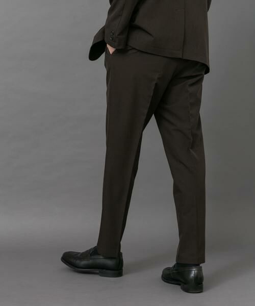 URBAN RESEARCH DOORS / アーバンリサーチ ドアーズ スラックス・ドレスパンツ | LIFE STYLE TAILOR 4WAYストレッチメランジパンツ | 詳細20