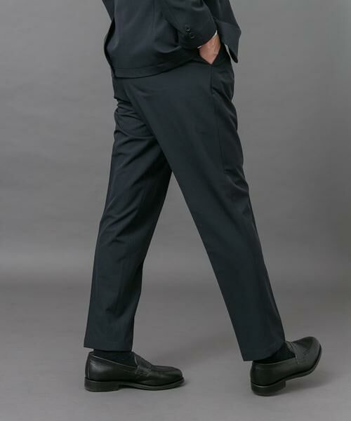 URBAN RESEARCH DOORS / アーバンリサーチ ドアーズ スラックス・ドレスパンツ | LIFE STYLE TAILOR 4WAYストレッチメランジパンツ | 詳細25
