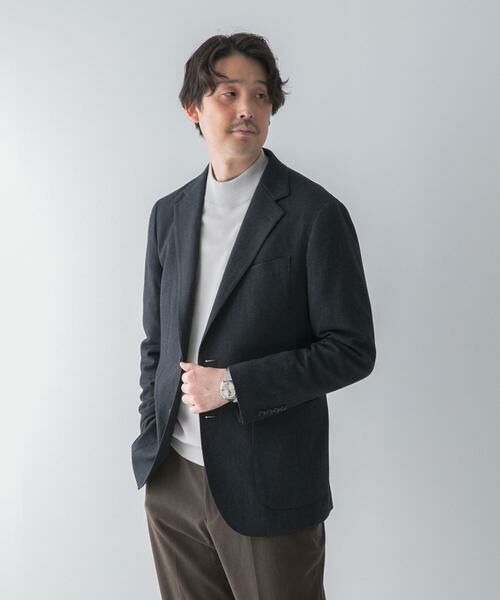 URBAN RESEARCH DOORS / アーバンリサーチ ドアーズ その他アウター | LIFE STYLE TAILOR　ヘリンボンツイードジャケット | 詳細1