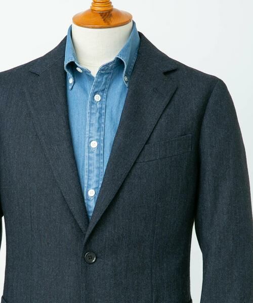 URBAN RESEARCH DOORS / アーバンリサーチ ドアーズ その他アウター | LIFE STYLE TAILOR　ヘリンボンツイードジャケット | 詳細15