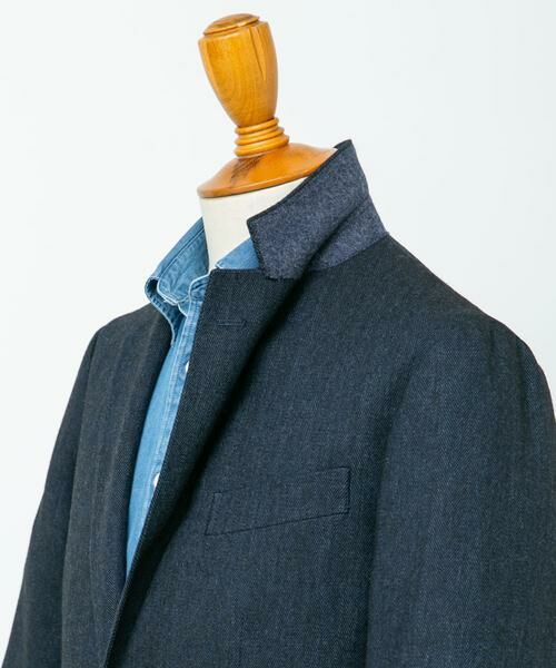 URBAN RESEARCH DOORS / アーバンリサーチ ドアーズ その他アウター | LIFE STYLE TAILOR　ヘリンボンツイードジャケット | 詳細16