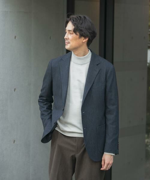 URBAN RESEARCH DOORS / アーバンリサーチ ドアーズ その他アウター | LIFE STYLE TAILOR　ヘリンボンツイードジャケット | 詳細7