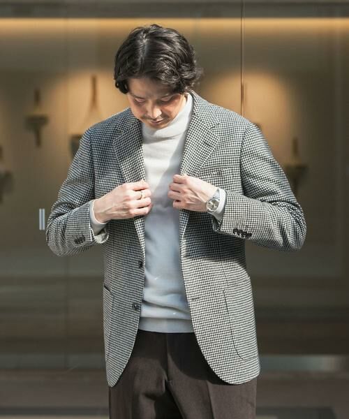 URBAN RESEARCH DOORS / アーバンリサーチ ドアーズ その他アウター | LIFE STYLE TAILOR 千鳥柄ツイードジャケット | 詳細1