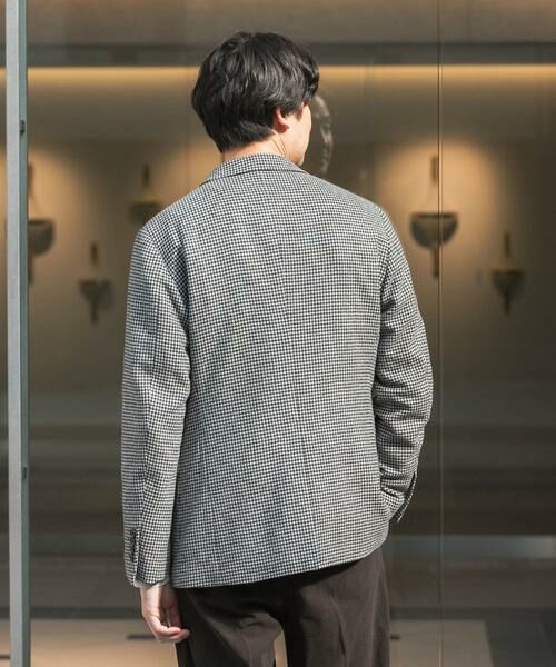 URBAN RESEARCH DOORS / アーバンリサーチ ドアーズ その他アウター | LIFE STYLE TAILOR 千鳥柄ツイードジャケット | 詳細2