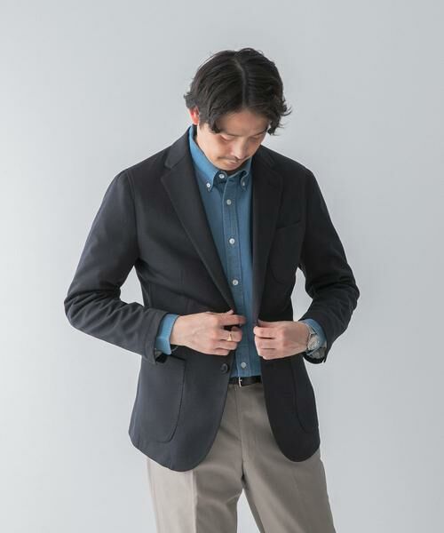 URBAN RESEARCH DOORS / アーバンリサーチ ドアーズ その他アウター | LIFE STYLE TAILOR　ニットジャージジャケット | 詳細1
