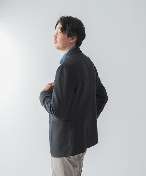 URBAN RESEARCH DOORS / アーバンリサーチ ドアーズ その他アウター | LIFE STYLE TAILOR　ニットジャージジャケット | 詳細2
