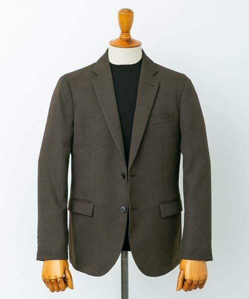 URBAN RESEARCH DOORS / アーバンリサーチ ドアーズ その他アウター | LIFE STYLE TAILOR　ブラッシュドツイルストレッチジャケット | 詳細7