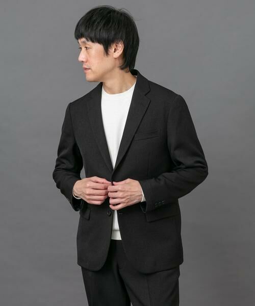 URBAN RESEARCH DOORS / アーバンリサーチ ドアーズ その他アウター | LIFE STYLE TAILOR　ブラッシュドツイルストレッチジャケット | 詳細10