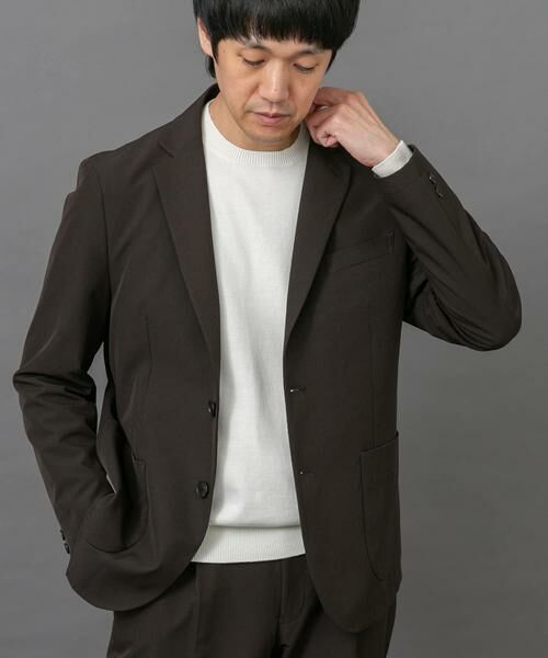 URBAN RESEARCH DOORS / アーバンリサーチ ドアーズ その他アウター | LIFE STYLE TAILOR 4WAYストレッチメランジジャケット | 詳細10