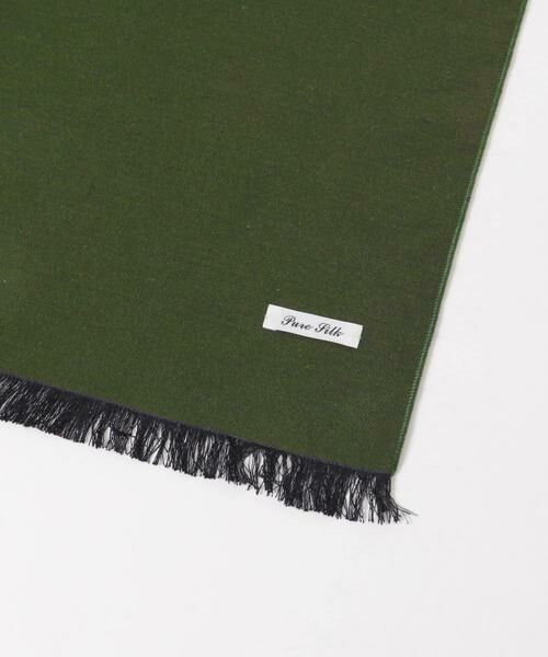 URBAN RESEARCH DOORS / アーバンリサーチ ドアーズ マフラー・ショール・スヌード・ストール | LIFE STYLE TAILOR　シルクリバーシブルマフラー | 詳細6