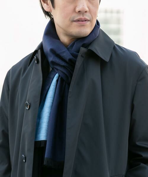 URBAN RESEARCH DOORS / アーバンリサーチ ドアーズ マフラー・ショール・スヌード・ストール | LIFE STYLE TAILOR　シルクリバーシブルマフラー | 詳細15