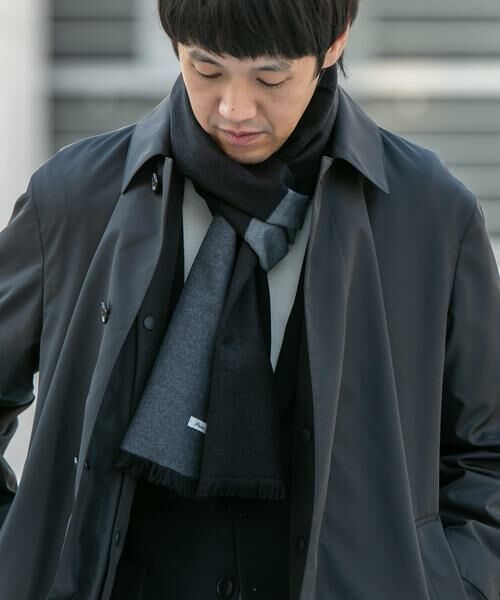 URBAN RESEARCH DOORS / アーバンリサーチ ドアーズ マフラー・ショール・スヌード・ストール | LIFE STYLE TAILOR　シルクリバーシブルマフラー | 詳細20