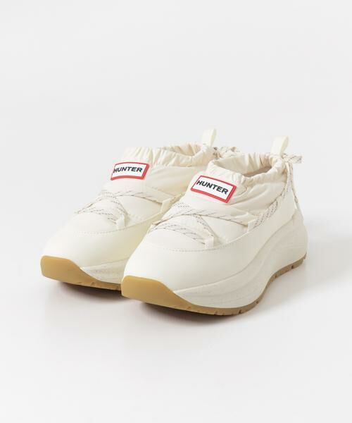 URBAN RESEARCH DOORS/アーバンリサーチ ドアーズ HUNTER GRIP PUFF LACE SLIPON ホワイト 5