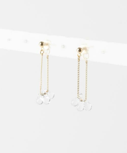 URBAN RESEARCH DOORS / アーバンリサーチ ドアーズ ピアス・イヤリング | HARIO Lampwork Factory　ピアス リトルティアーズ | 詳細1