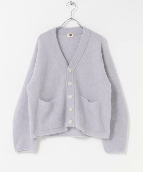 URBAN RESEARCH DOORS / アーバンリサーチ ドアーズ カーディガン・ボレロ | unfil　stretchsuperkid mohaircardigan | 詳細3