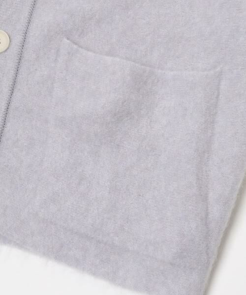 URBAN RESEARCH DOORS / アーバンリサーチ ドアーズ カーディガン・ボレロ | unfil　stretchsuperkid mohaircardigan | 詳細4