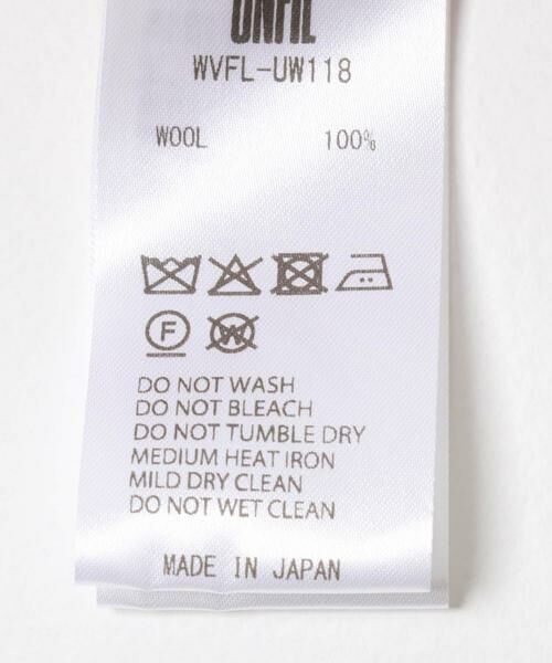 URBAN RESEARCH DOORS / アーバンリサーチ ドアーズ ニット・セーター | unfil　fine lambs wool pullover | 詳細5