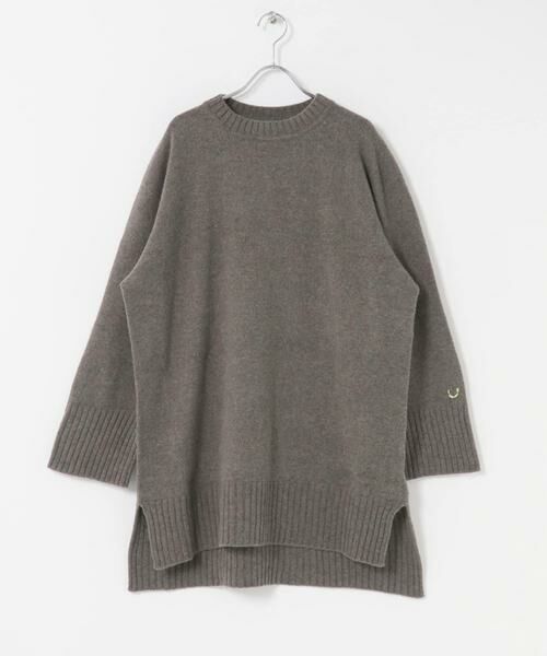 URBAN RESEARCH DOORS / アーバンリサーチ ドアーズ ニット・セーター | unfil　fine lambs wool pullover | 詳細6