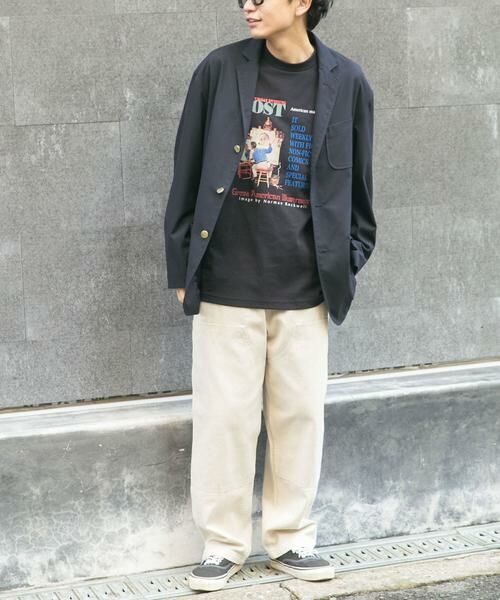 URBAN RESEARCH DOORS / アーバンリサーチ ドアーズ Tシャツ | FORK&SPOON　グラフィックプリントロングスリーブTシャツ | 詳細13