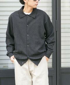 URBAN RESEARCH DOORS / アーバンリサーチ ドアーズ カーディガン・ボレロ | FORK&SPOON　ニットポロカーディガン