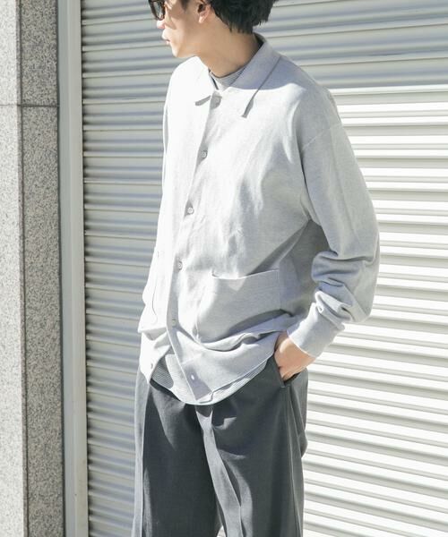 URBAN RESEARCH DOORS / アーバンリサーチ ドアーズ カーディガン・ボレロ | FORK&SPOON　ニットポロカーディガン | 詳細11