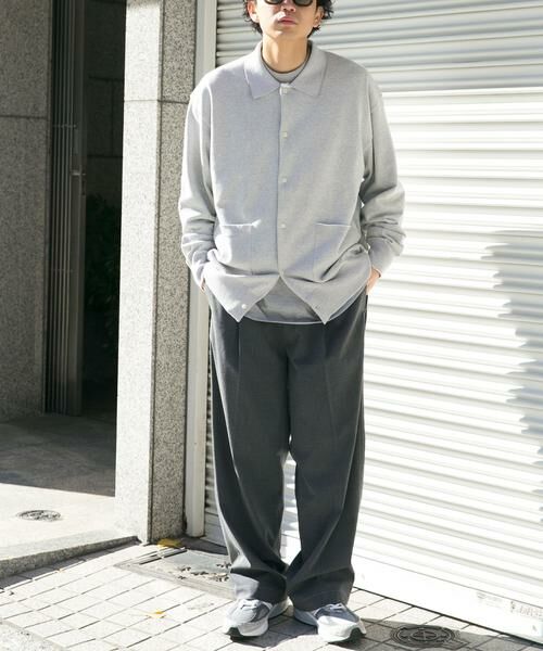 URBAN RESEARCH DOORS / アーバンリサーチ ドアーズ カーディガン・ボレロ | FORK&SPOON　ニットポロカーディガン | 詳細16