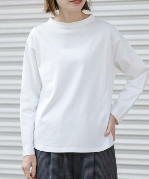 URBAN RESEARCH DOORS / アーバンリサーチ ドアーズ Tシャツ | FORK&SPOON　ボトルネックロングスリーブTシャツ | 詳細2