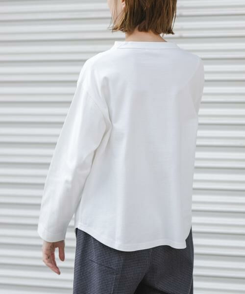 URBAN RESEARCH DOORS / アーバンリサーチ ドアーズ Tシャツ | FORK&SPOON　ボトルネックロングスリーブTシャツ | 詳細4