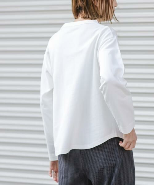 URBAN RESEARCH DOORS / アーバンリサーチ ドアーズ Tシャツ | FORK&SPOON　ボトルネックロングスリーブTシャツ | 詳細5